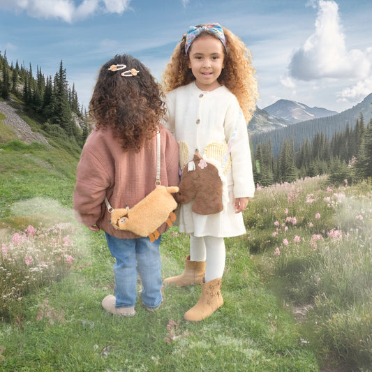 American Vintage -  Sweatshirt Baptown in Skyblue