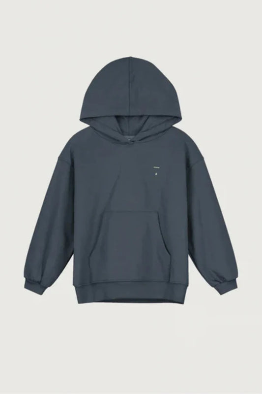 Gray Label - Sweatshirt Hoodie in Blue Grey aus 100 % Organic Cotton