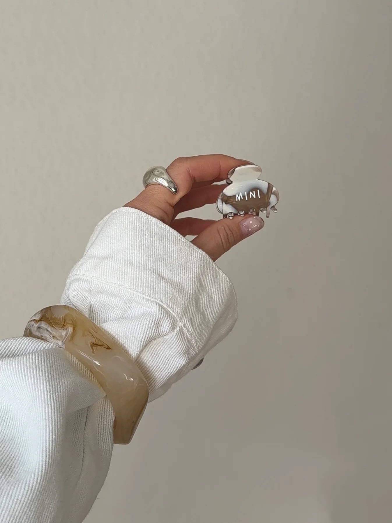 Jona the Label - EMI Clip MIni Haarspange in Cappuccino PRE ORDER