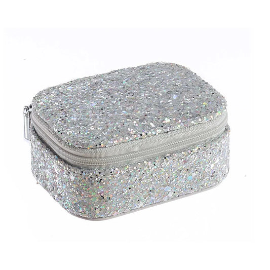 Rockahula - Schmuckschatulle Glitzer silber in klein