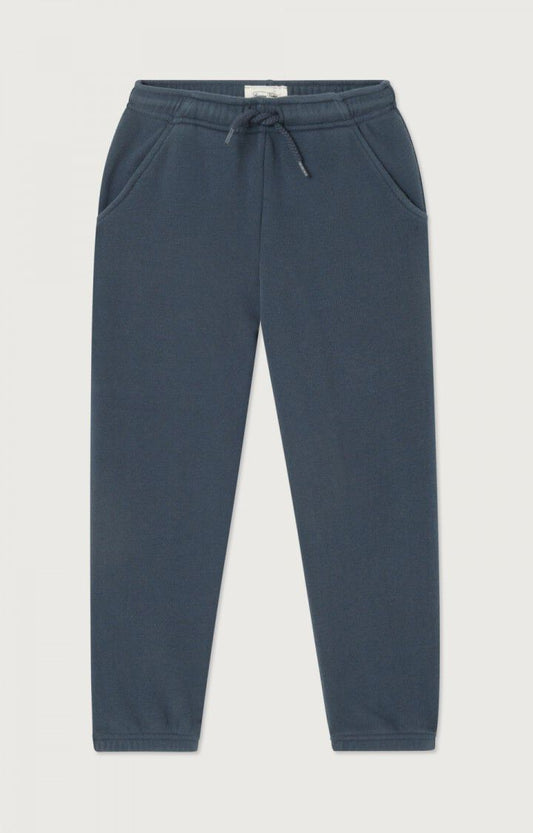 American Vintage - Jogginghose aus 100 % Baumwolle mega weich in tiefblau