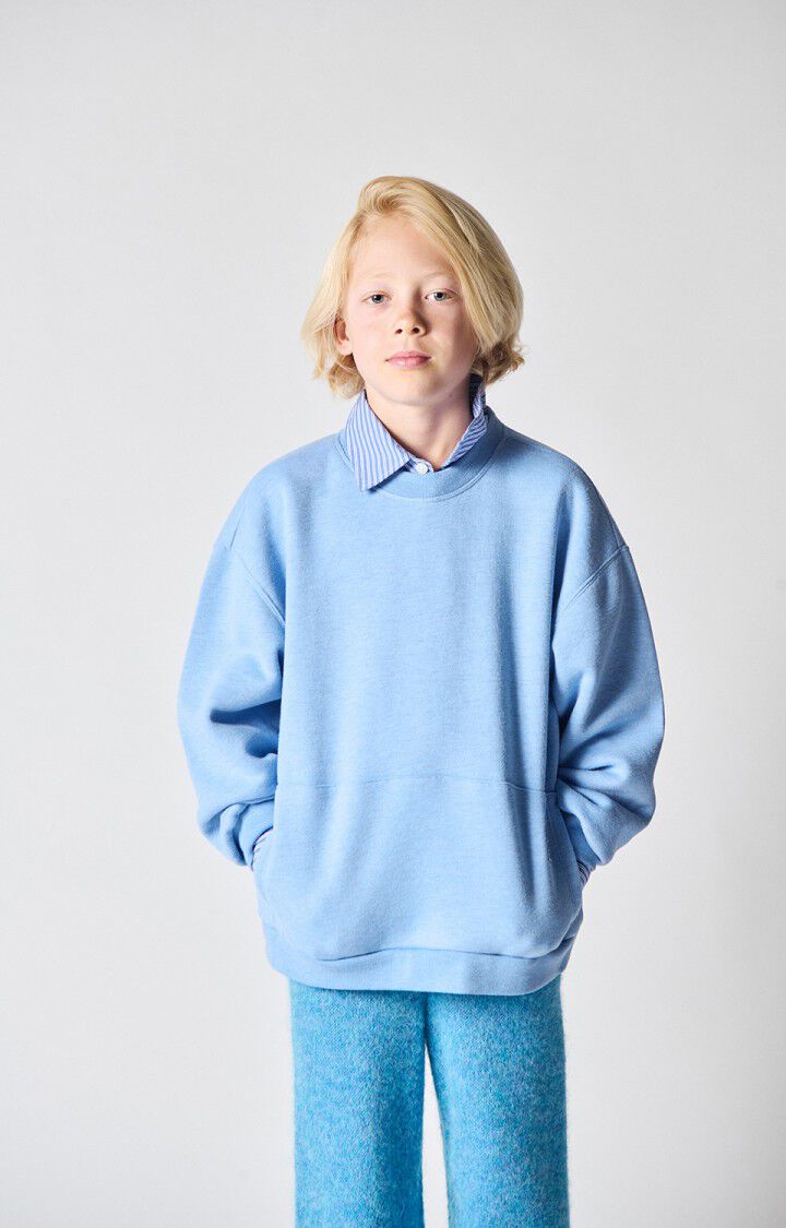 American Vintage -  Sweatshirt Baptown in Skyblue