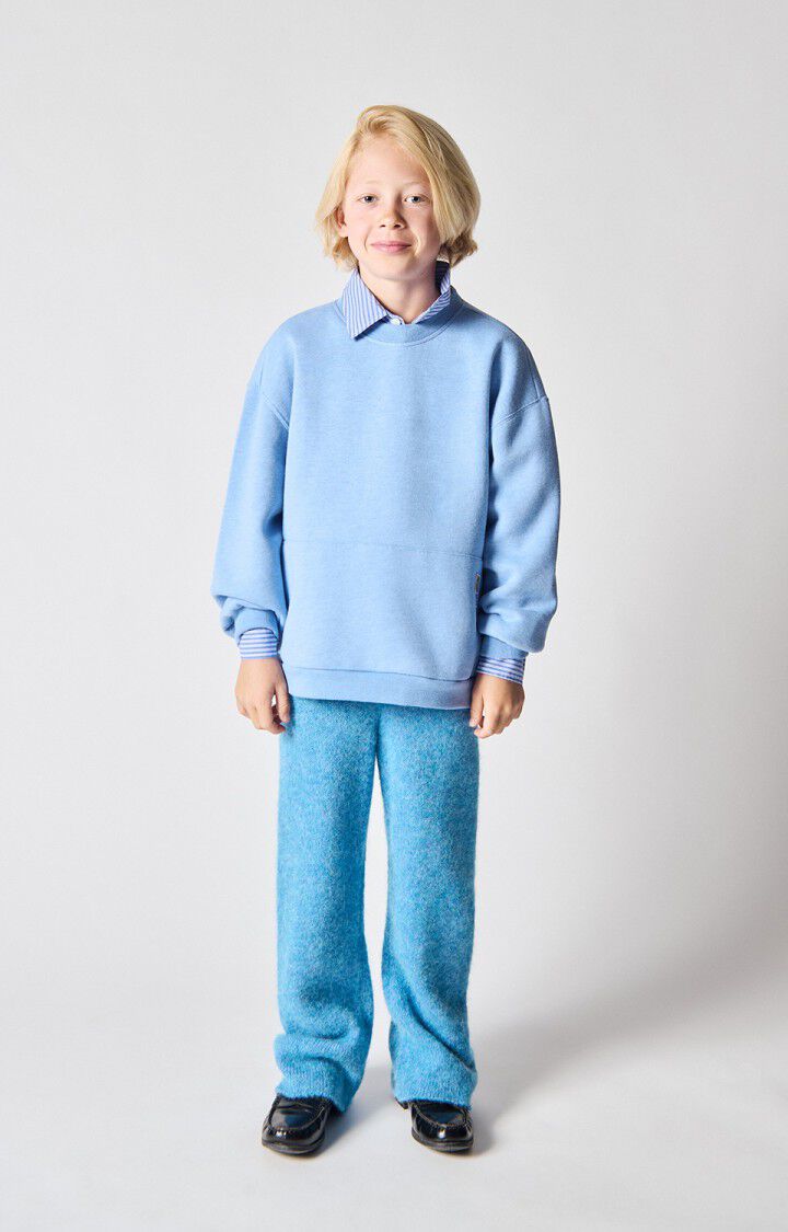 American Vintage -  Sweatshirt Baptown in Skyblue