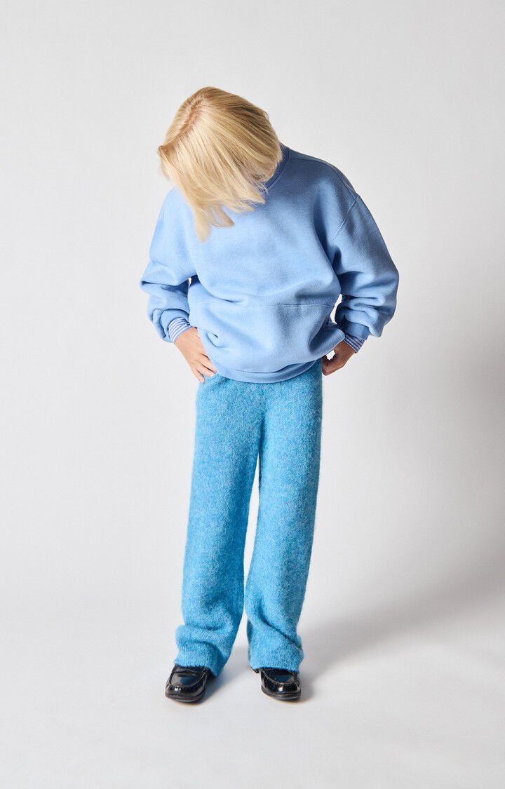 American Vintage -  Sweatshirt Baptown in Skyblue