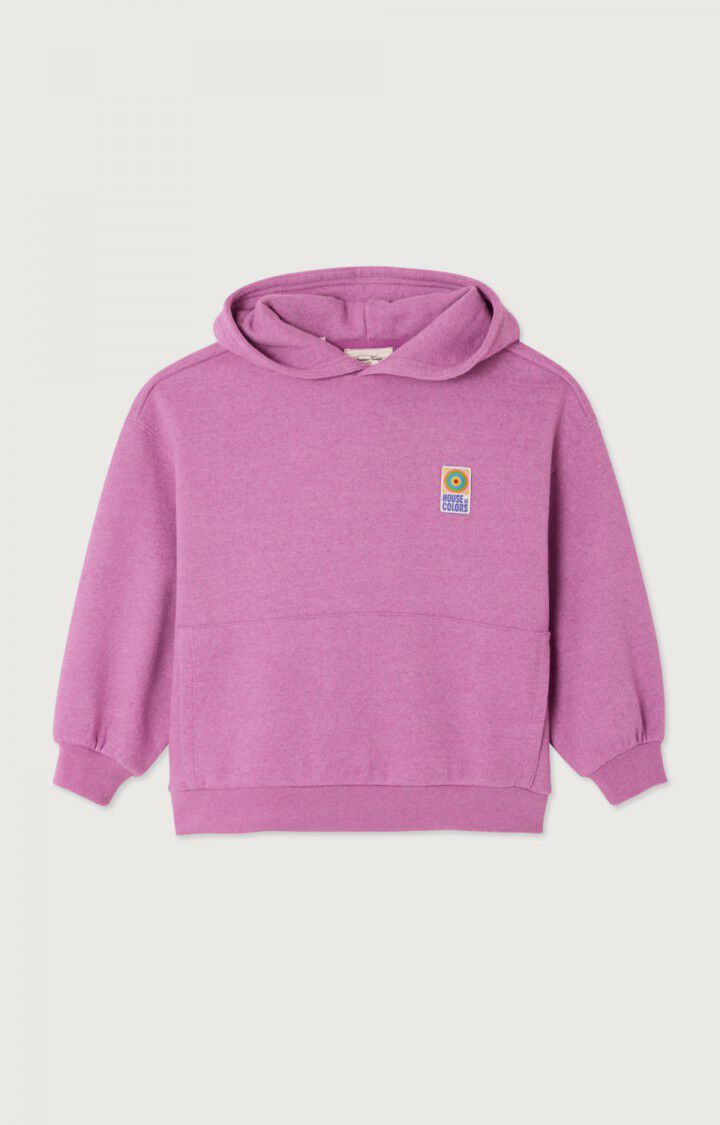 American Vintage -  Sweatshirt Baptown in Indian Pink Hoodie