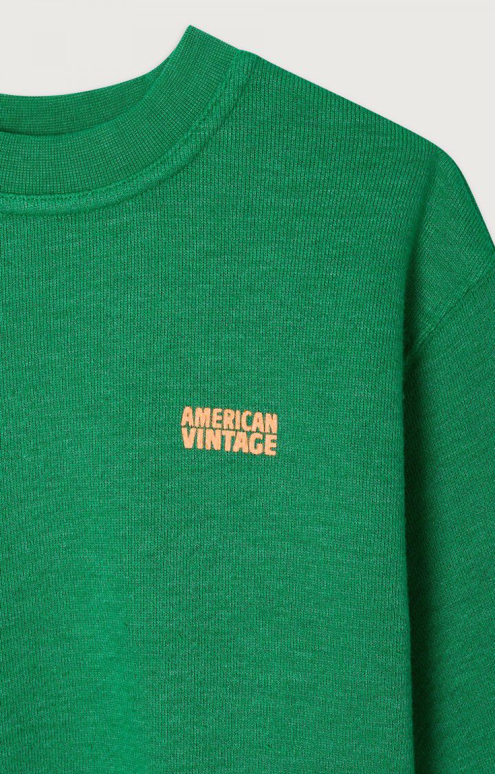 American -Vintage - Sweatshirt Doven in Grün