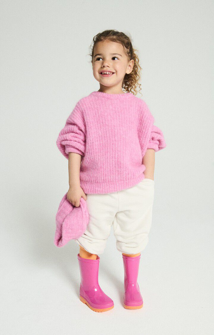 American Vintage - Strickpullover Eanst in Bubble Pink