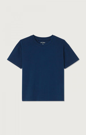 Bild in Slideshow öffnen, American Vintage - Kindershirt aus reiner Baumwolle in Navy Blue
