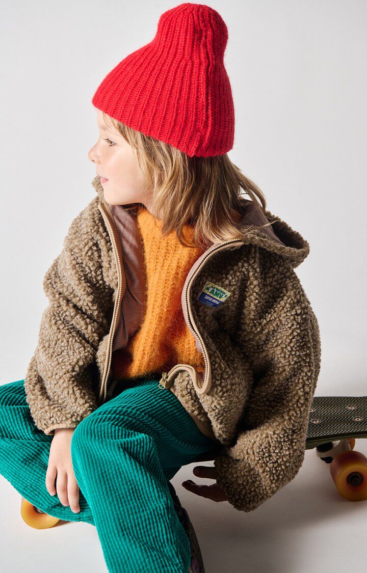 American Vintage - Teddy Jacke Hoktown in Braun Melange