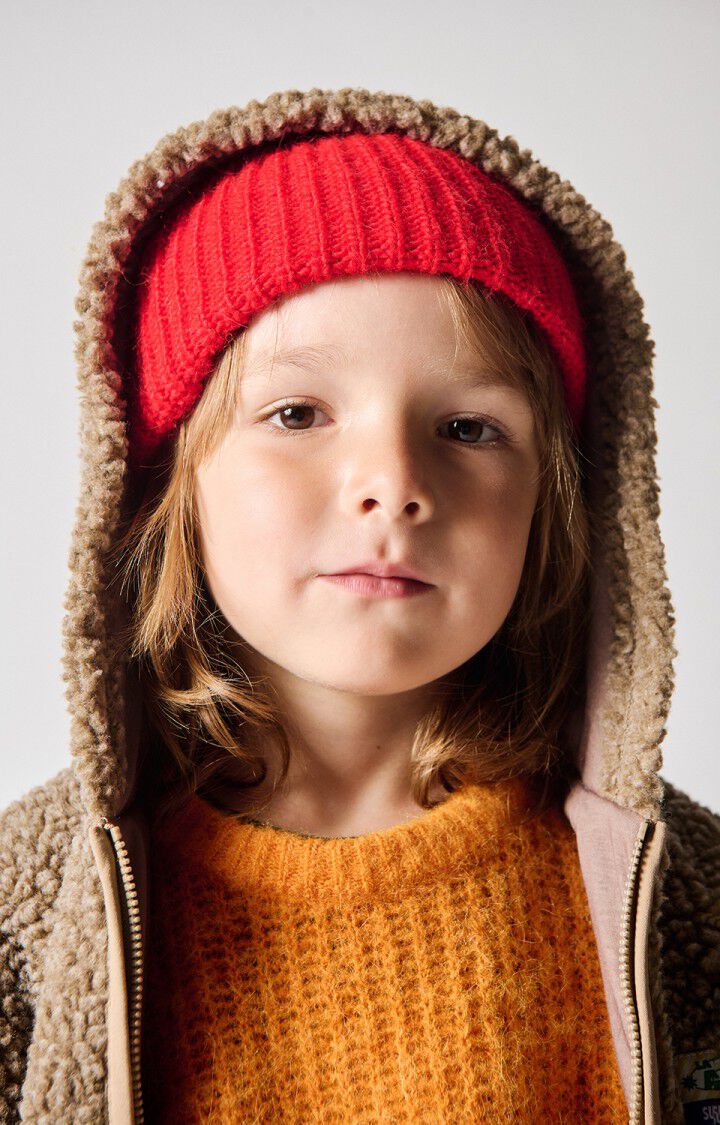 American Vintage - Teddy Jacke Hoktown in Braun Melange