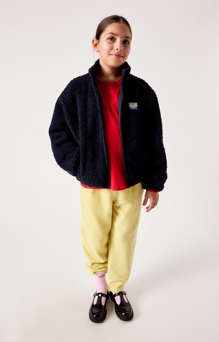 American Vintage - Teddyjacke Hoktown in Navy Blue
