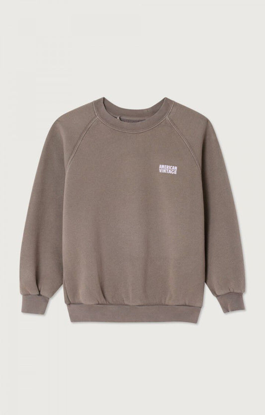 American VIntage - Izubird Sweatshirt in Taupebraun