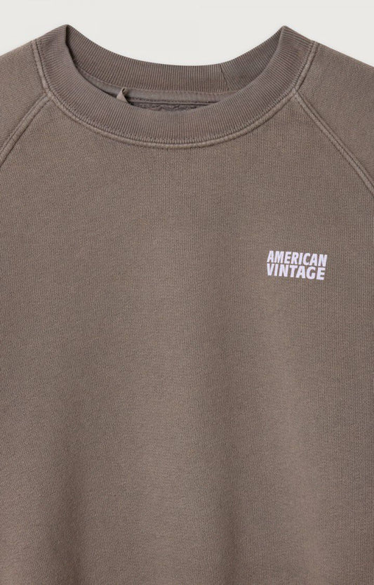 American VIntage - Izubird Sweatshirt in Taupebraun