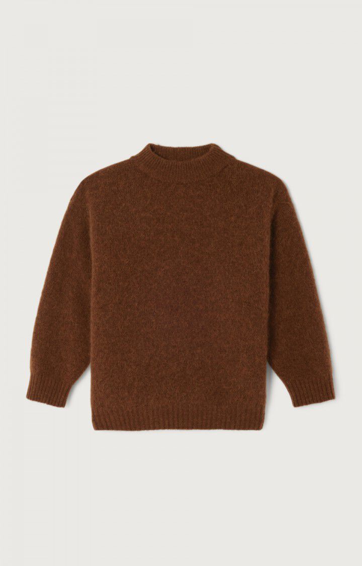 American Vintage - Strickpullover Vitow in braun