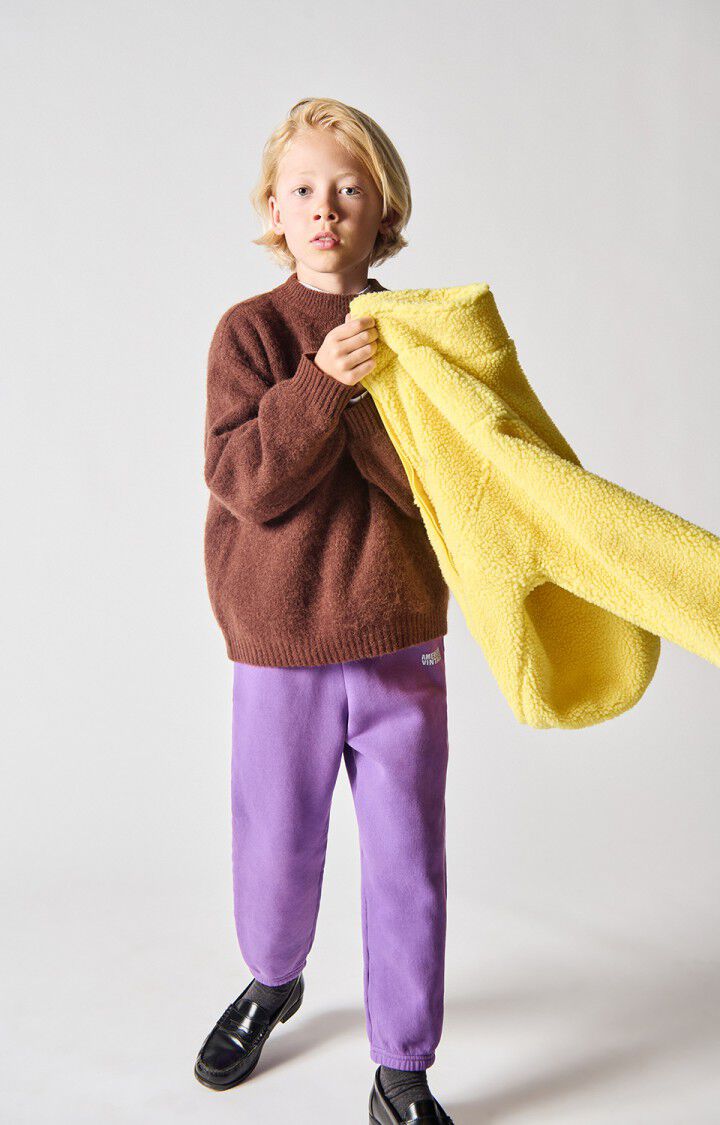 American Vintage - Strickpullover Vitow in braun