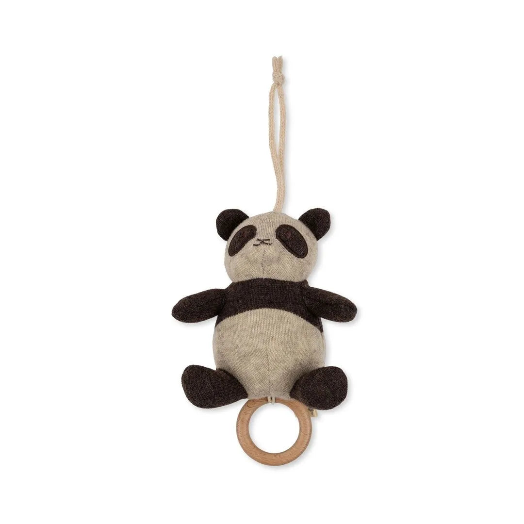 Konges Sløjd - Spieluhr Panda aus Merinowolle
