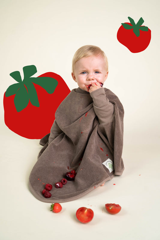 Little Casimir - Lätzchen in Timeless Taupe