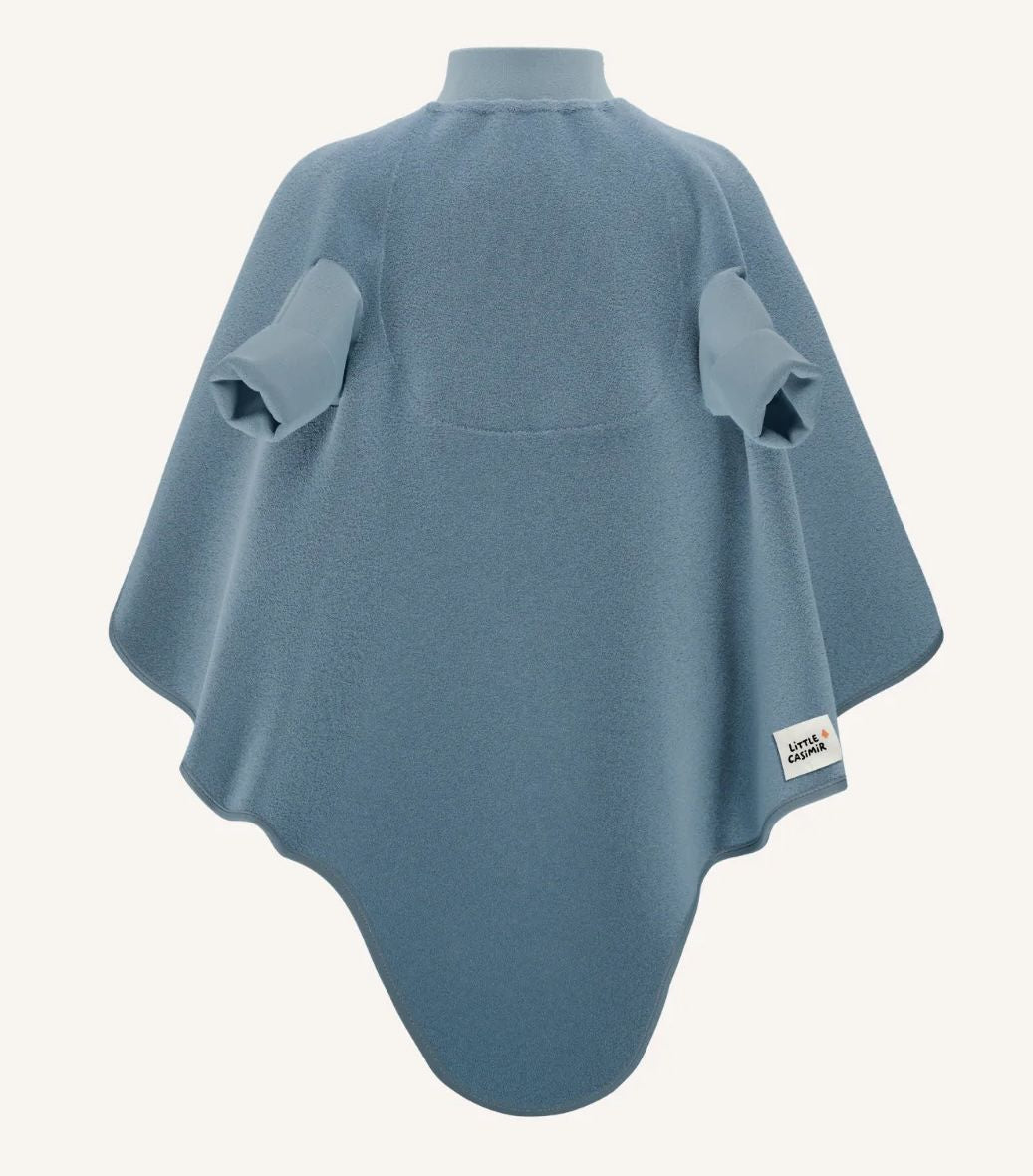 Little Casimir - Kinder Boo Lätzchen Dusty Ozean Blue