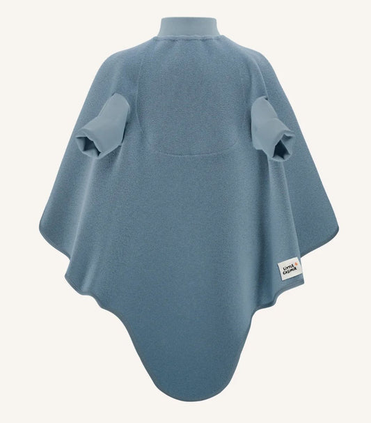 Little Casimir - Kinder Boo Lätzchen Dusty Ozean Blue