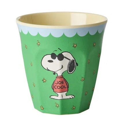 Rice - Snoopy Becher in Grün "You are so cool"