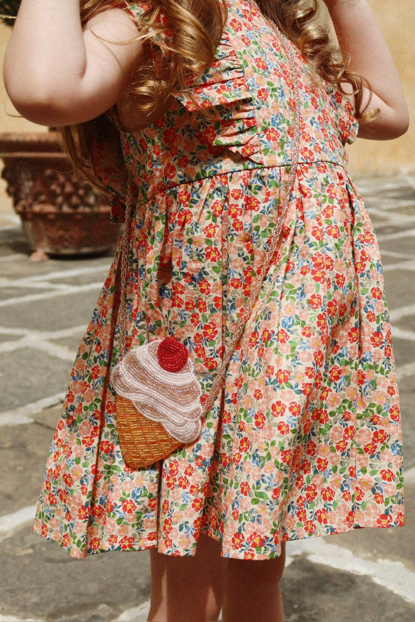 Konges Sløjd - Cianna Kleid bunt geblümt