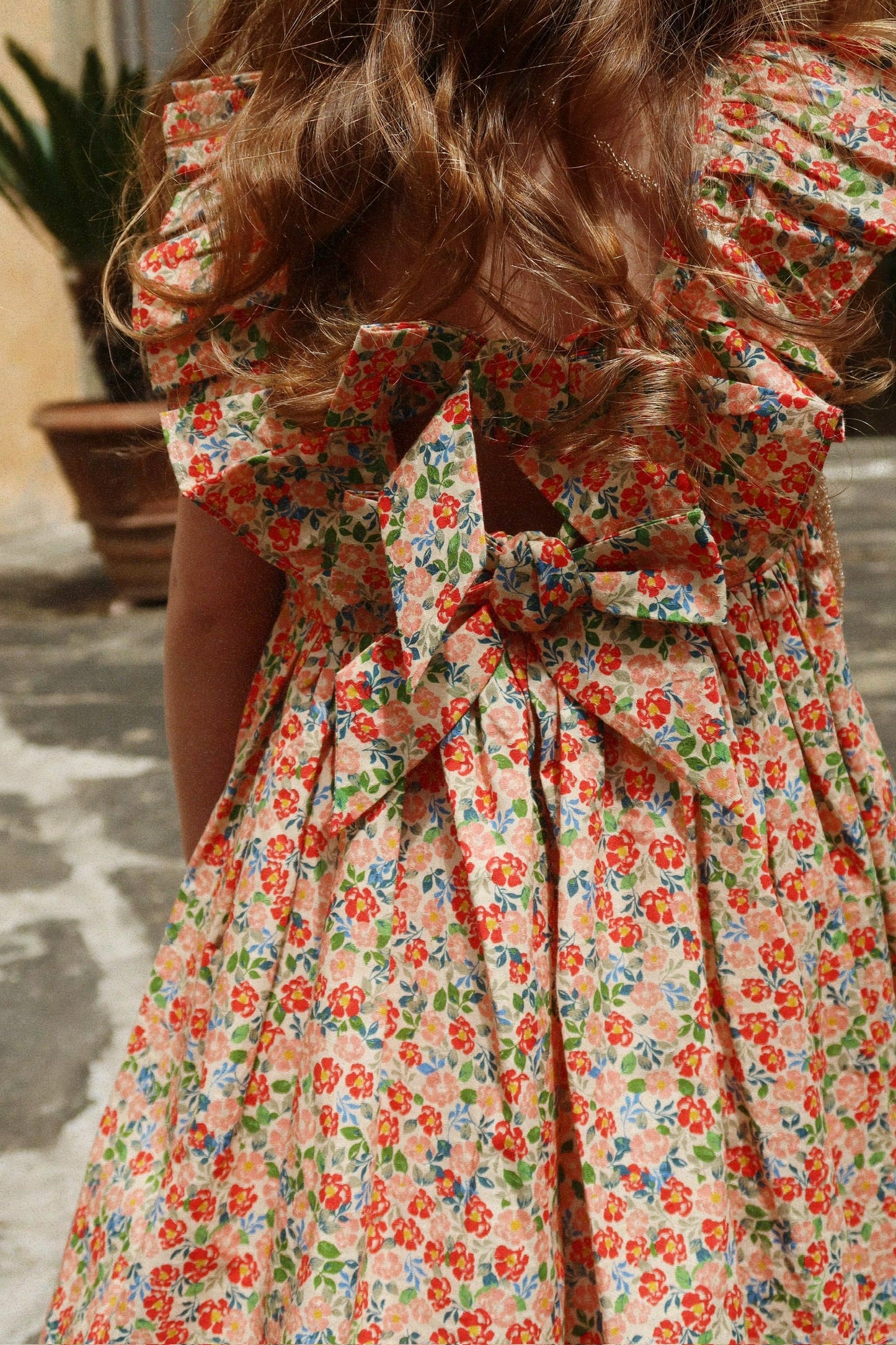 Konges Sløjd - Cianna Kleid bunt geblümt