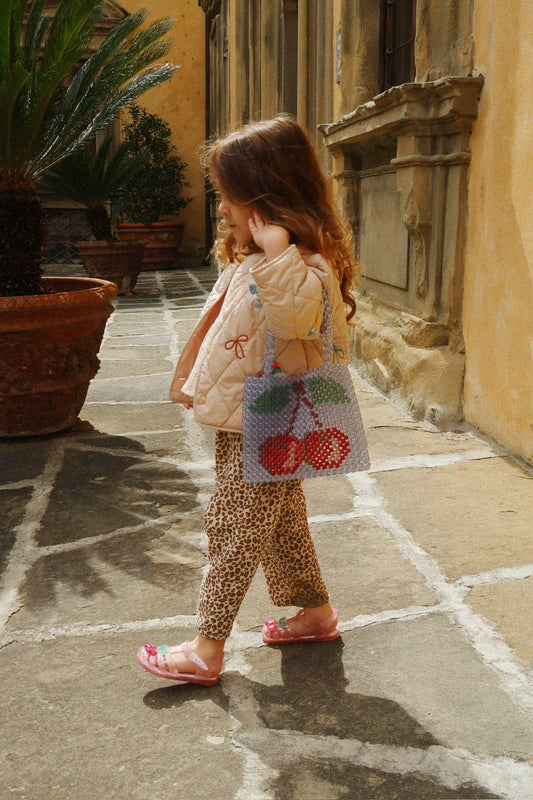 Konges Sløjd - Flora Jacke mit Stickerrei Kirsche