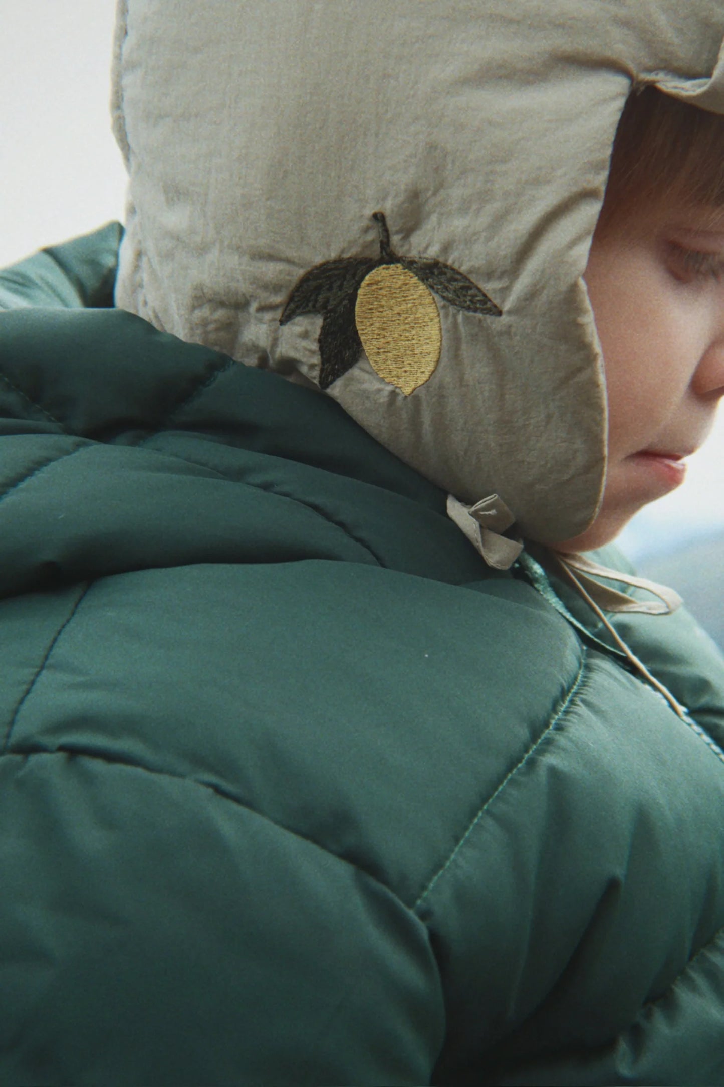 Konges Slojd - Kinder Puffer Winterjacke mit Kapuze