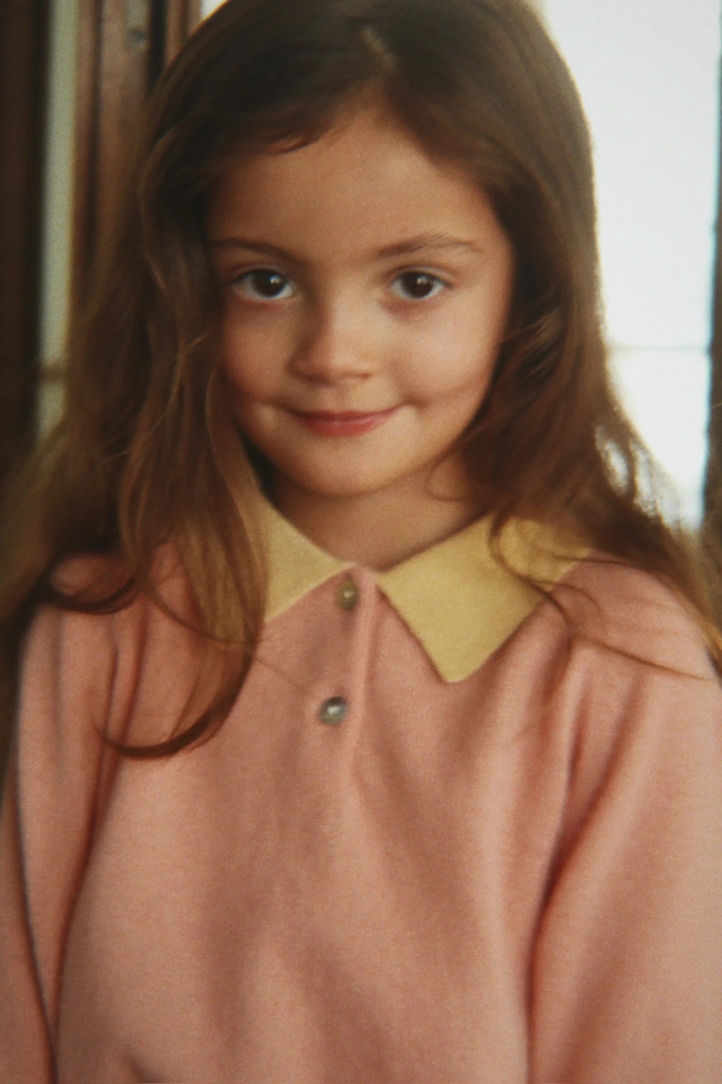 Konges Slojd - Basi Polo Kinder Strickpullover  in Rosa