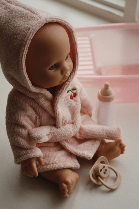 Konges Slojd - Isola  Babypuppe inkl Badewann und Zubehör Glitzer