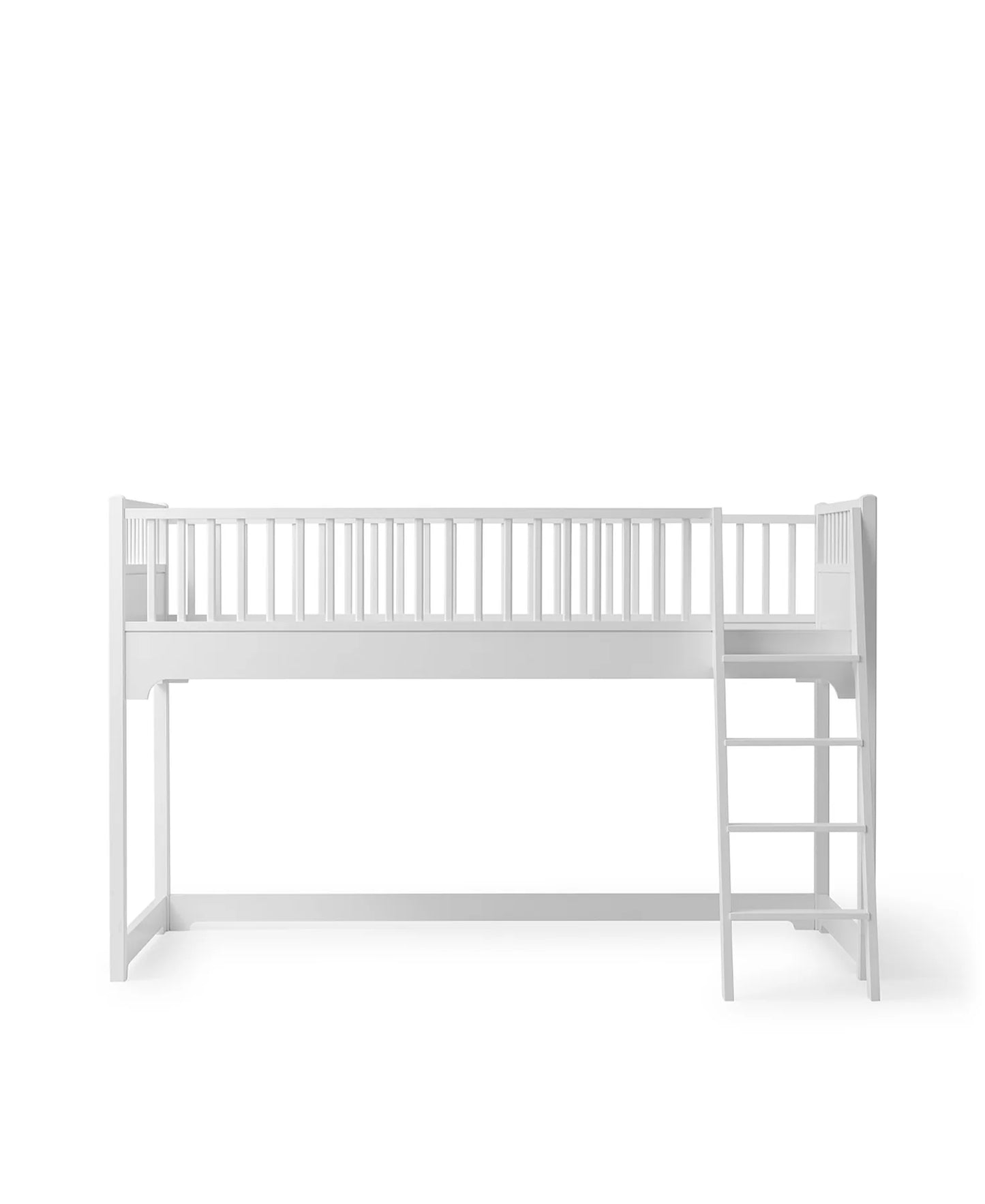 Oliver Furniture - Classic Seaside halbhohes Bett in weiss