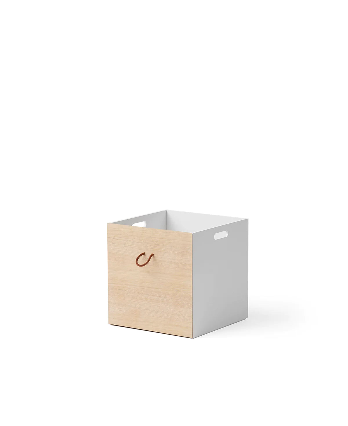Oliver Furniture - Kisten für Wood Regal in weiss & eiche 2 er Set