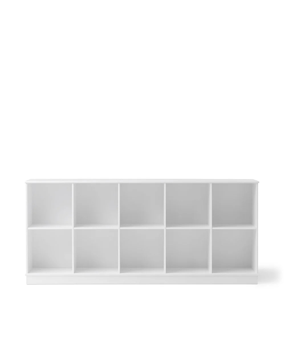 Oliver Furniture - Wood Regal mit Sockel 5 x2