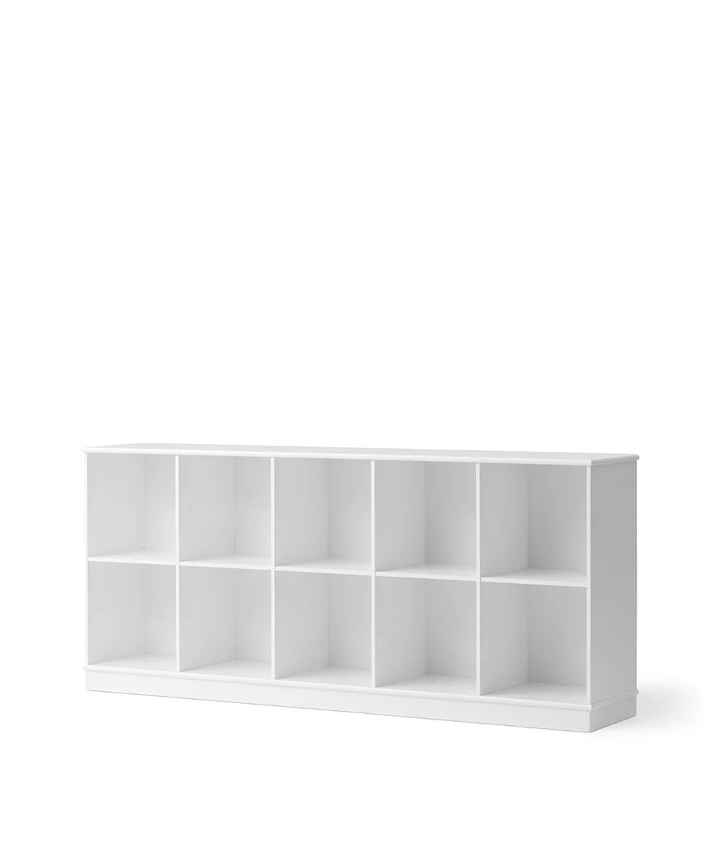 Oliver Furniture - Wood Regal mit Sockel 5 x2