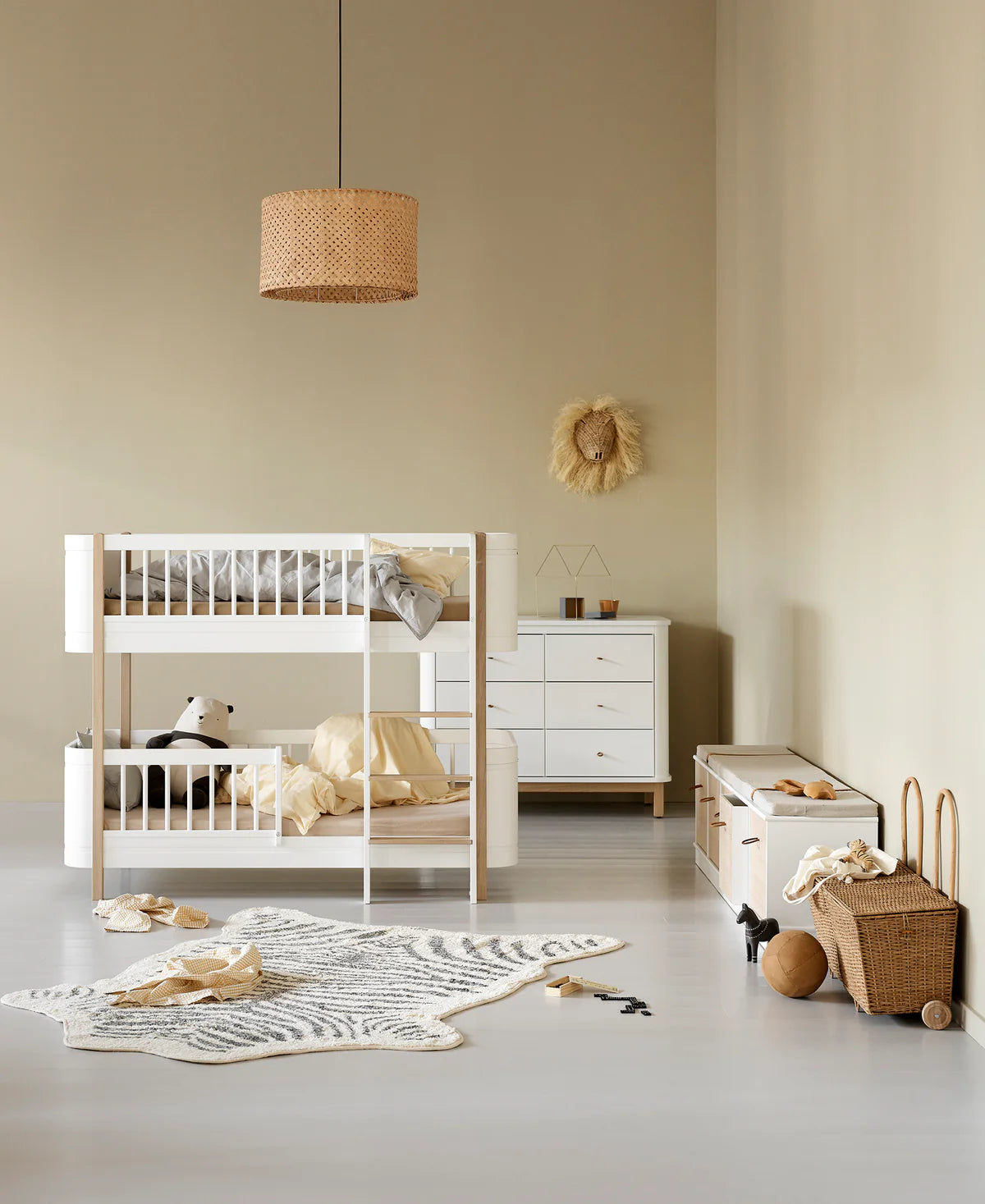 Oliver Furniture-  Sitzkissen für Regal 5x1 in Natur