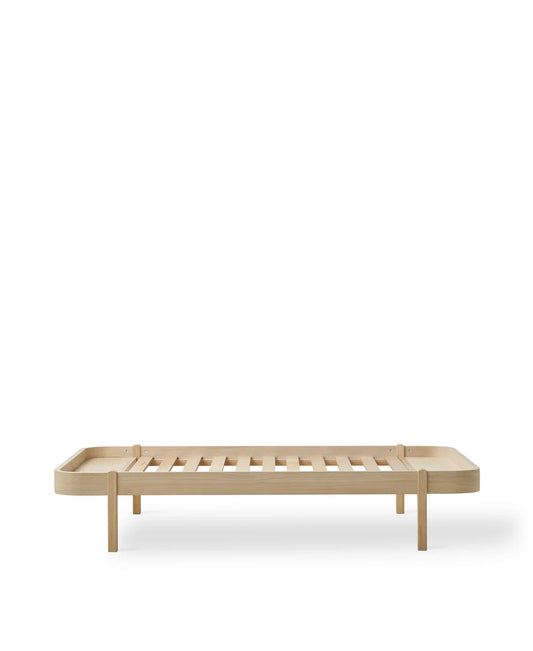 Oliver Furniture - Wood Lounger Bett in eiche Komplett 120x200