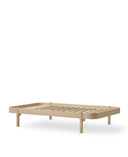 Oliver Furniture - Wood Lounger Bett in eiche Komplett 120x200