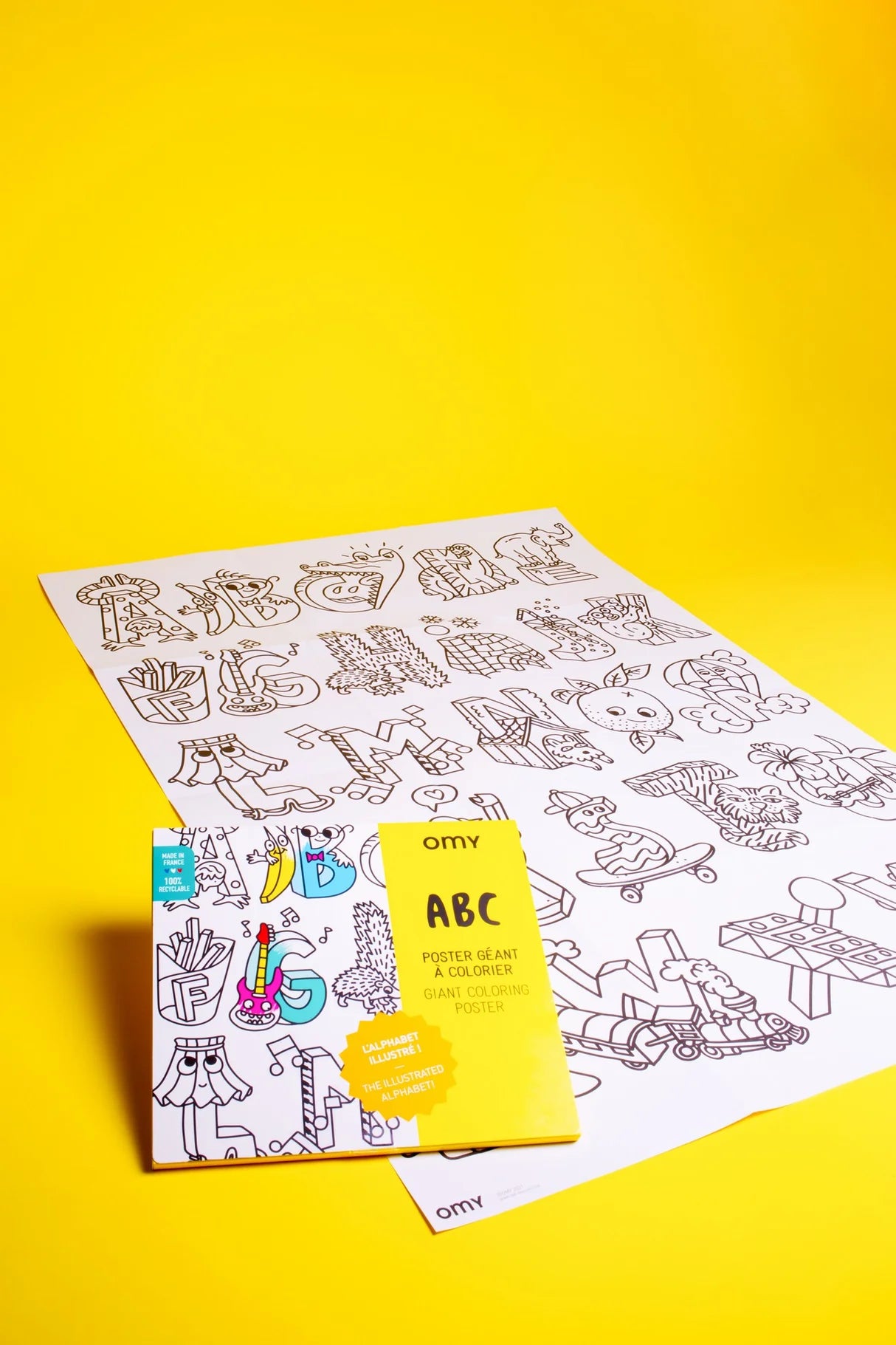 OMY - Giant XXL ABC Poster