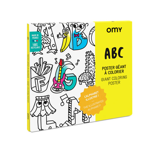 OMY - Giant XXL ABC Poster
