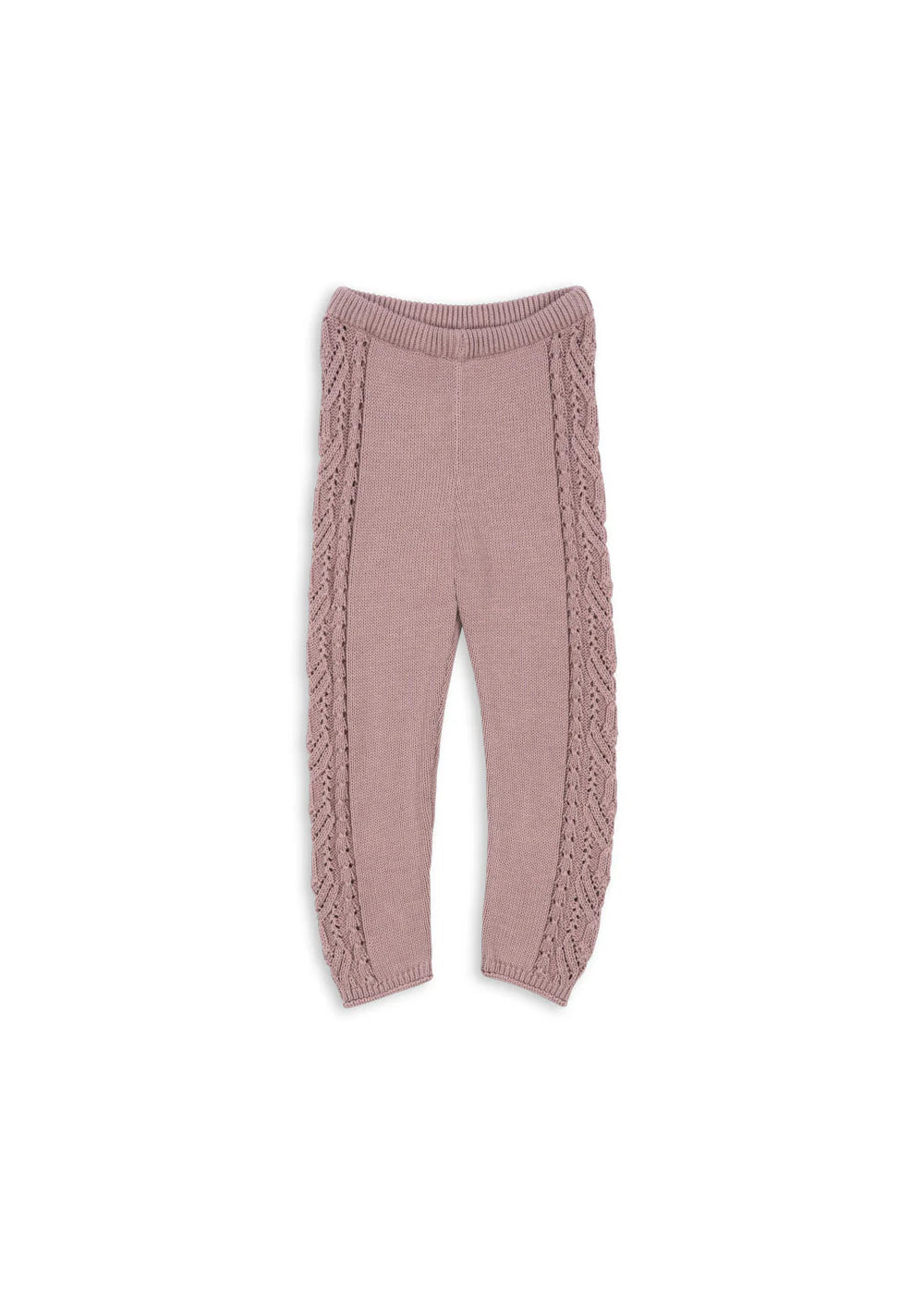 Konges Sløjd- Cabby Leggings aus  100 % Biobaumwolle in Deauville Mauve Rosa