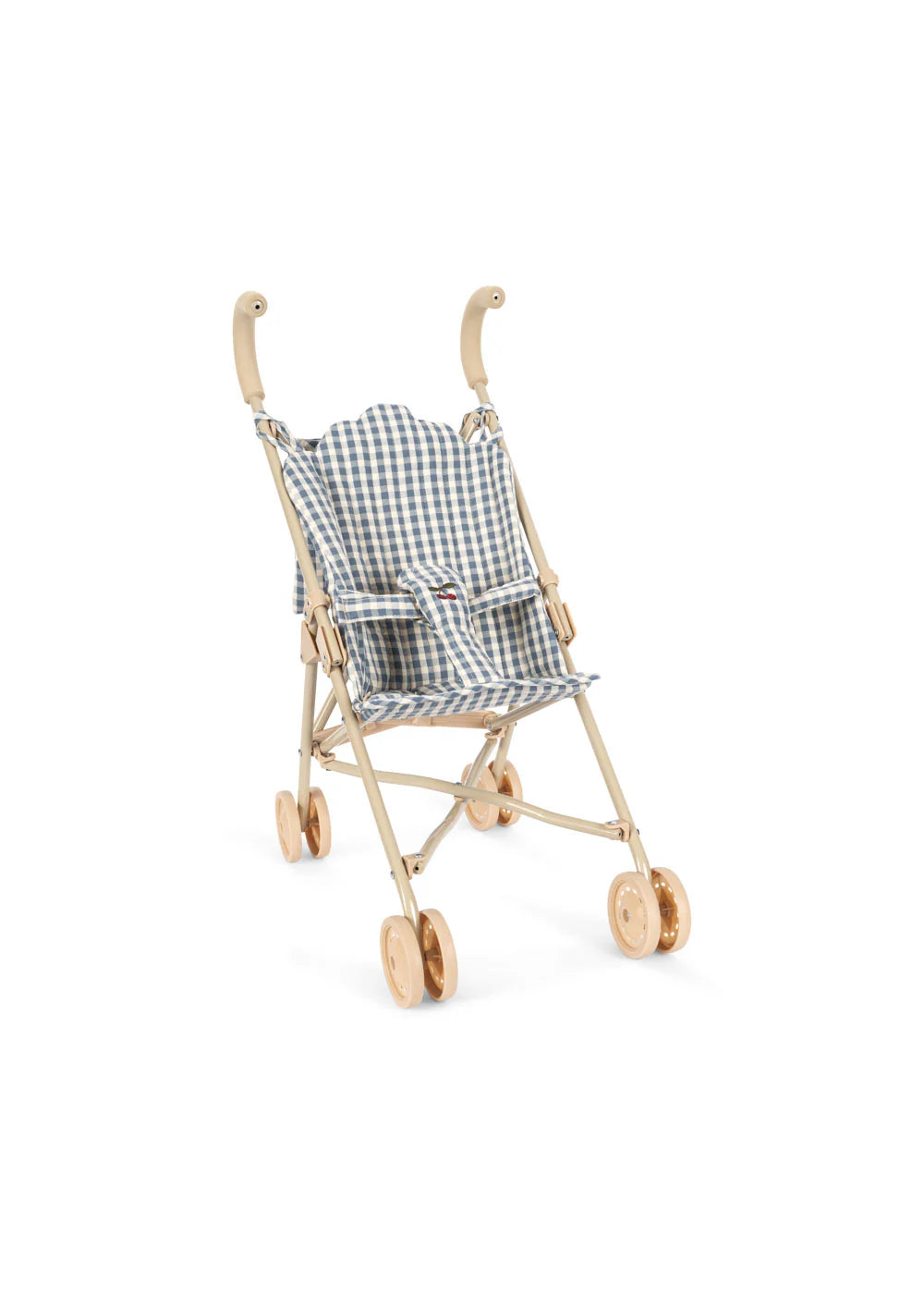 Konges Sløjd - Puppenbuggy in blau weiss kariert  NEW IN