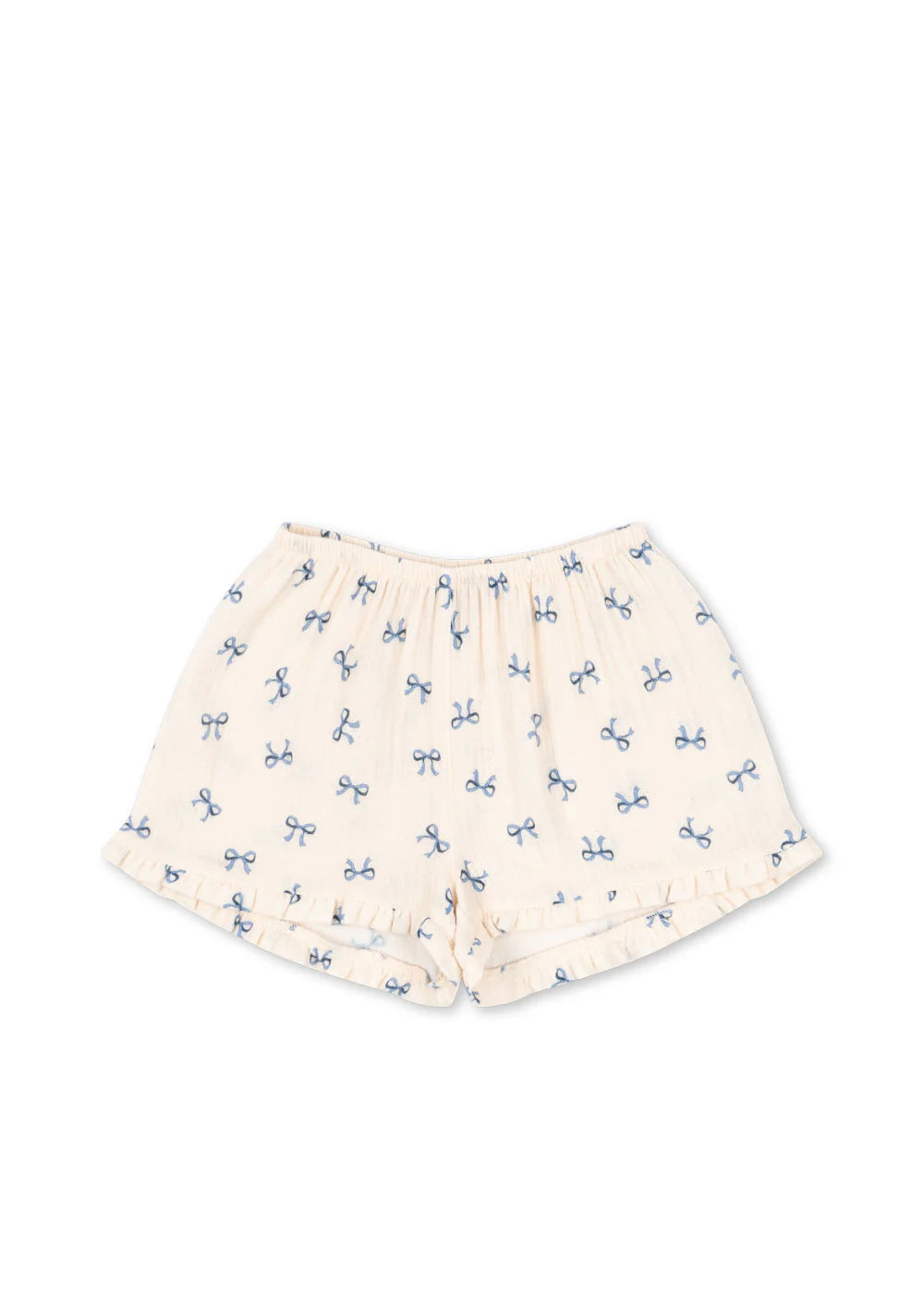 Konges Sløjd - Coco Shorts aus 100 % Musselin mit Schleifen