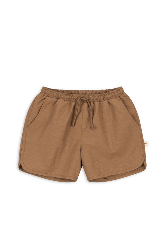 Konges Sløjd - Badeshorts Roby Asnou in Tigers eye Braun