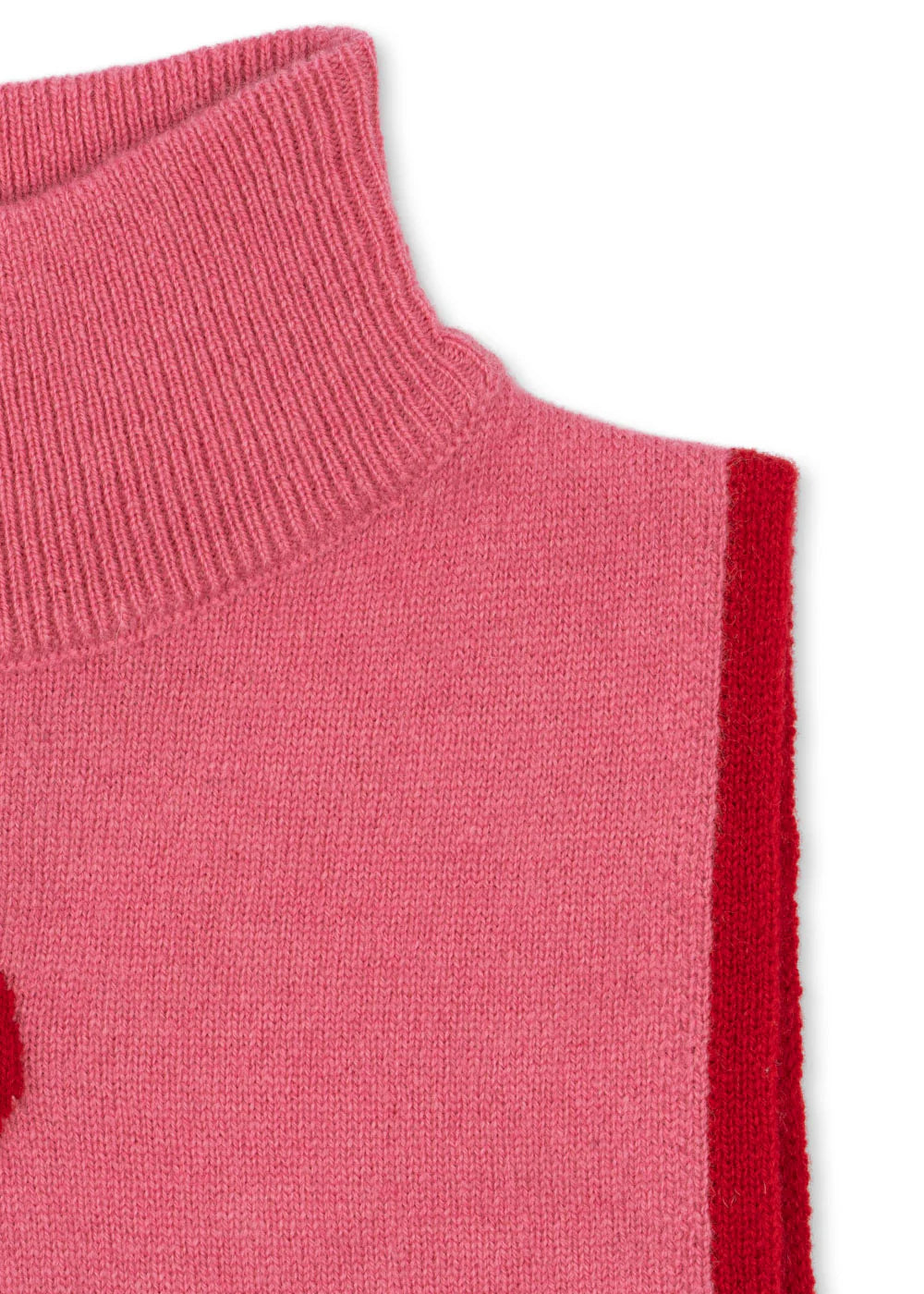 Konges Sløjd - Collette Nackenwärmer in Pink mit Herz