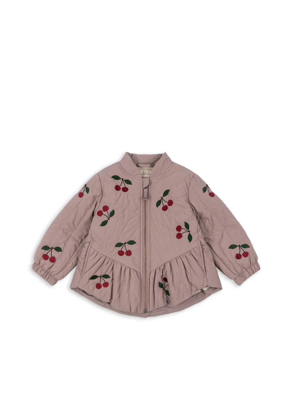 Konges Sløjd - Juna Bomer Jacket in Rosa mit Kirschen