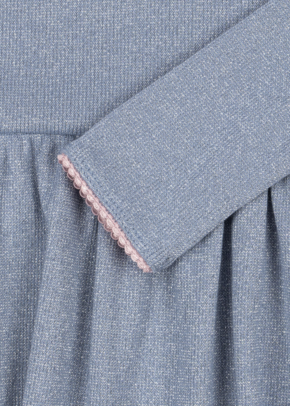 Konges Sløjd - Rolli Kleid Glitzer in Hellblau