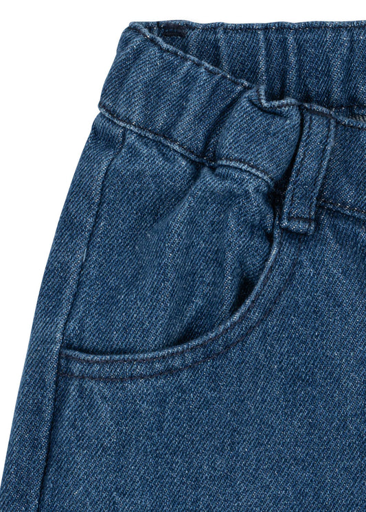 Konges Sløjd -Jeans Elba mit Stickerei Kirsche