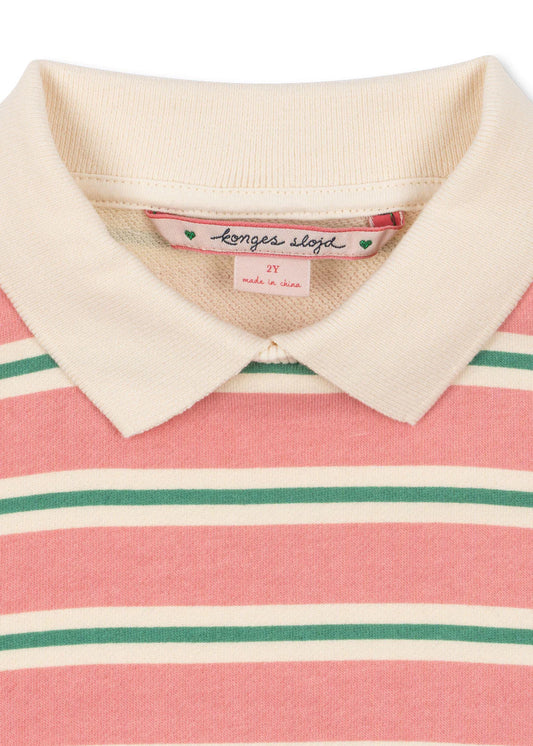 Konges Sløjd - Spotty Polo gestreift mit Kirsche