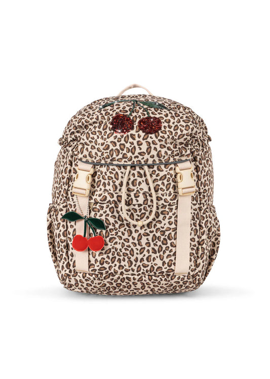 Konges - Clover Schulrucksack Leo mit Glitzerkische inkl. Turnbeutel