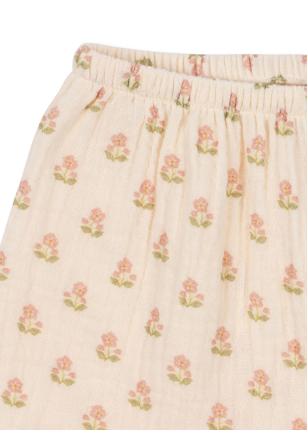 Konges Sløjd - Coco Shorts in Beige mit Blumen